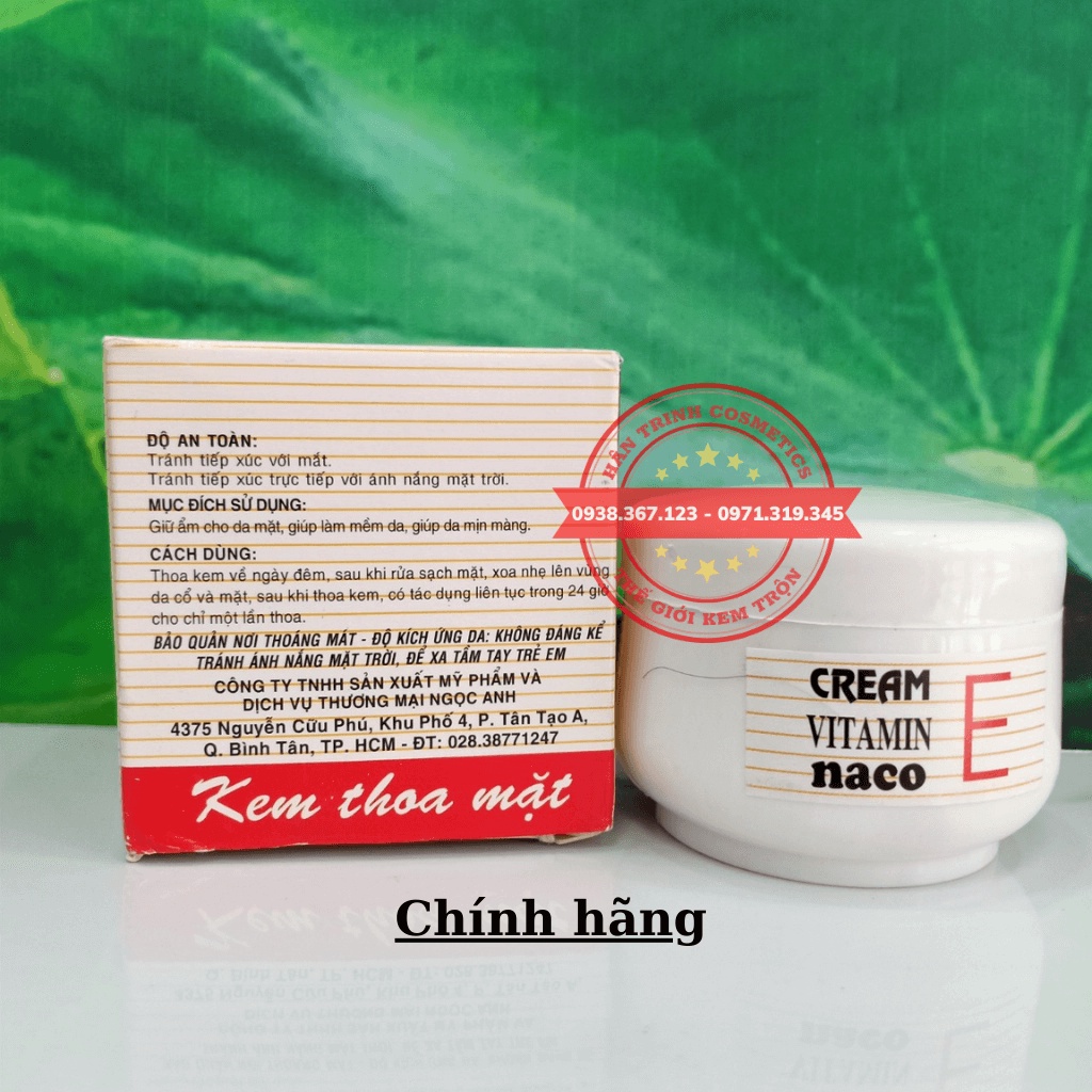 Kem Naco Vitamin E Chính Hãng 45g - Mỹ Phẩm Hân Trinh
