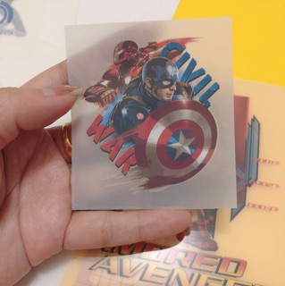 Sticker ủi, hình ủi, patch ủi Anvenger (Phụ liệu may vá trang trí quần áo may mặc, Handmade, DIY)