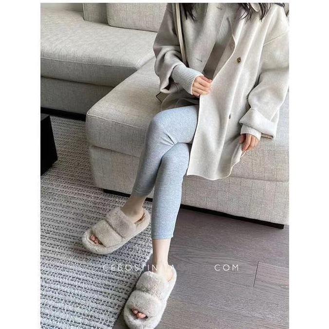 Dép Lông Xù Xinh Xắn Thời Trang Cho Nữ