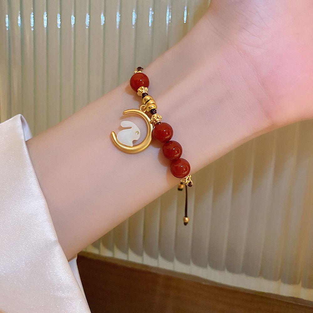 Vòng Tay Mặt Trăng Dễ Thương Phong Cách Trung Hoa Cho Nữ