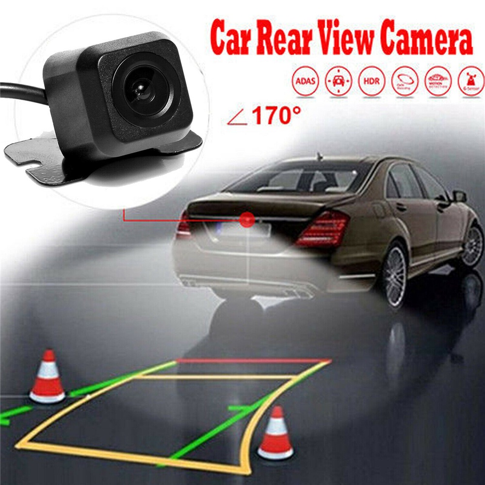 NORMAN HD 170° Vehicle Camera Waterproof CAM Kit Parking Cam Auto Car Universal Rear View Night Vision CMOS HD Automobiles Reverse Camera/Multicolor