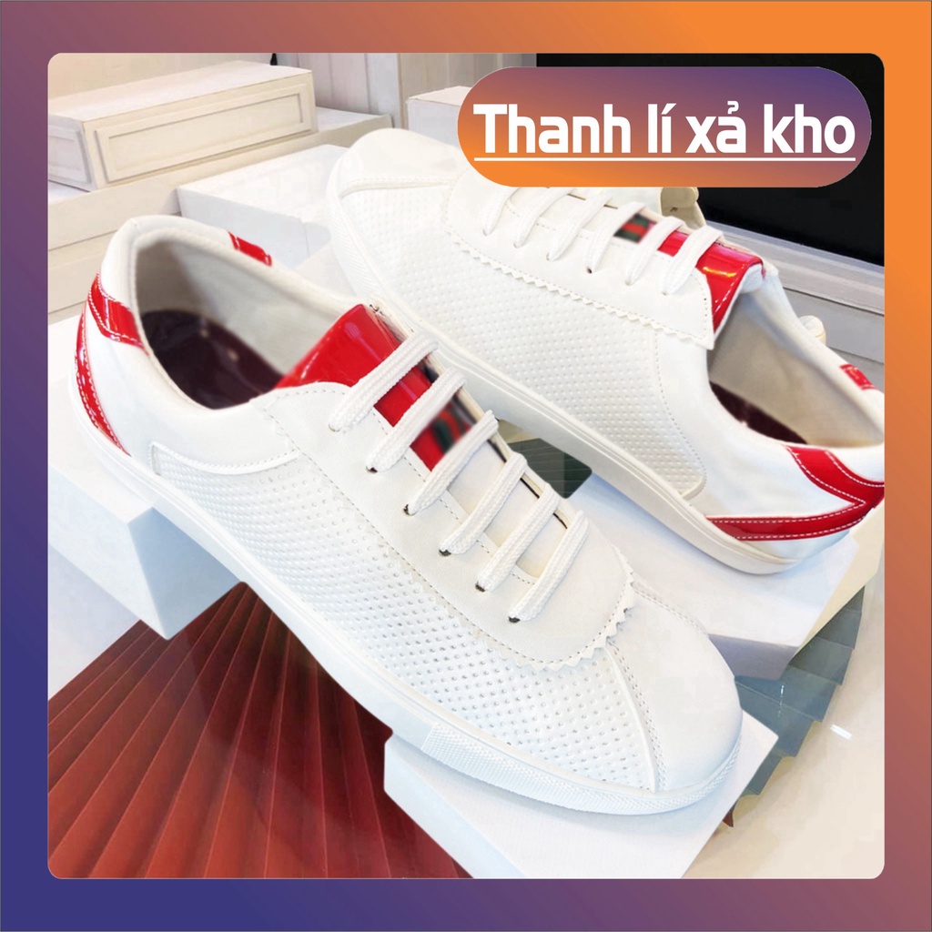 Giày Nam Thể Thao Nam Cao Cấp Hot Trend SPOST - Giầy Lỗ Trắng - Mã GN029 - Hàng Loại 1 Thương hiệu RoS GamEr