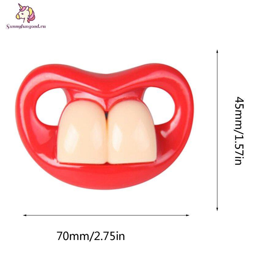 Núm ti giả hình răng thỏ xinh xắn cho bé