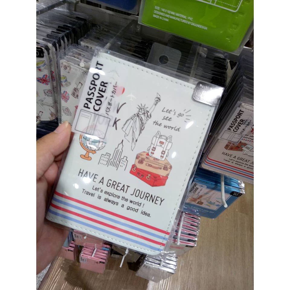 Bao Ví đựng Passport dễ thương hàng Moshi