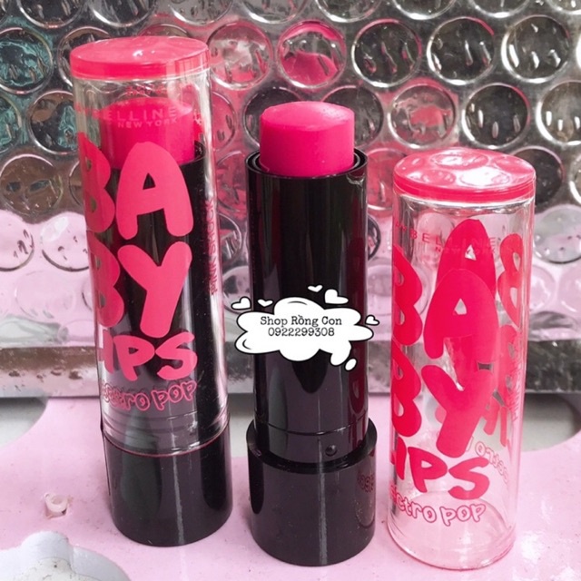 Son Dưỡng Mềm Môi Màu Hồng Pink Shock - 3.5g