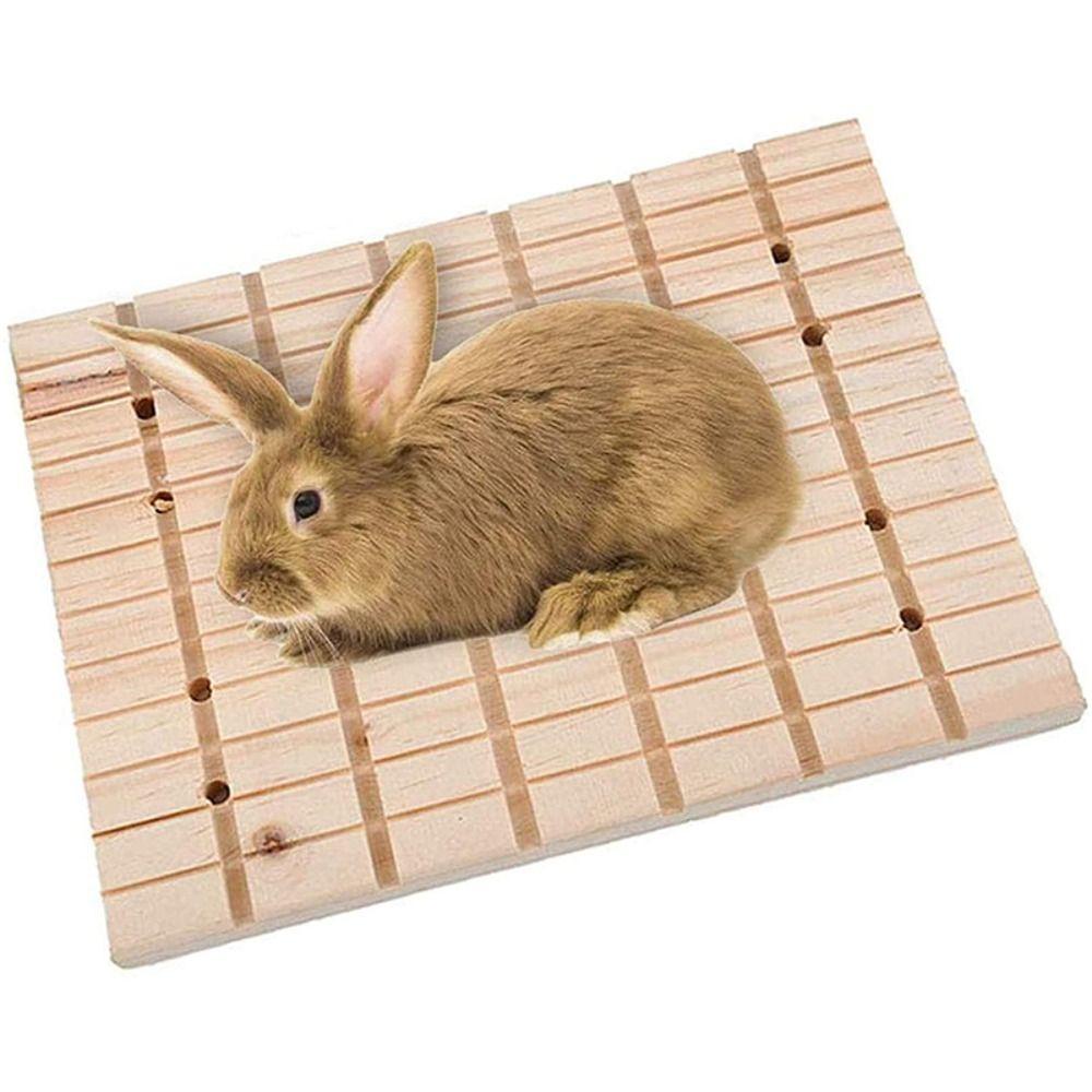 Bảng Cào Móng Bằng Gỗ Hình Vuông Cho Thỏ / Hamster / Thú Cưng Cào Móng