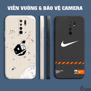 Ốp lưng Xiaomi Redmi 9 / 9 Prime / Poco M2 cạnh vuông và có bảo vệ camera