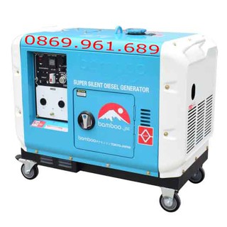 Máy phát điện diesel Bamboo BmB 7500EAT - 6kw, siêu giảm âm