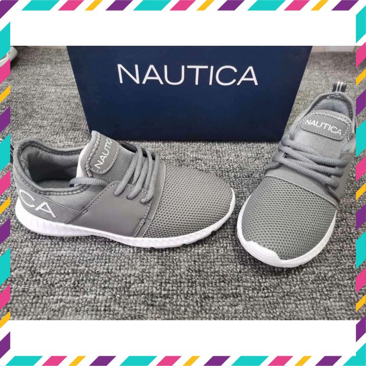 Giày sneaker nautica siêu nhẹ, Mầu ghi