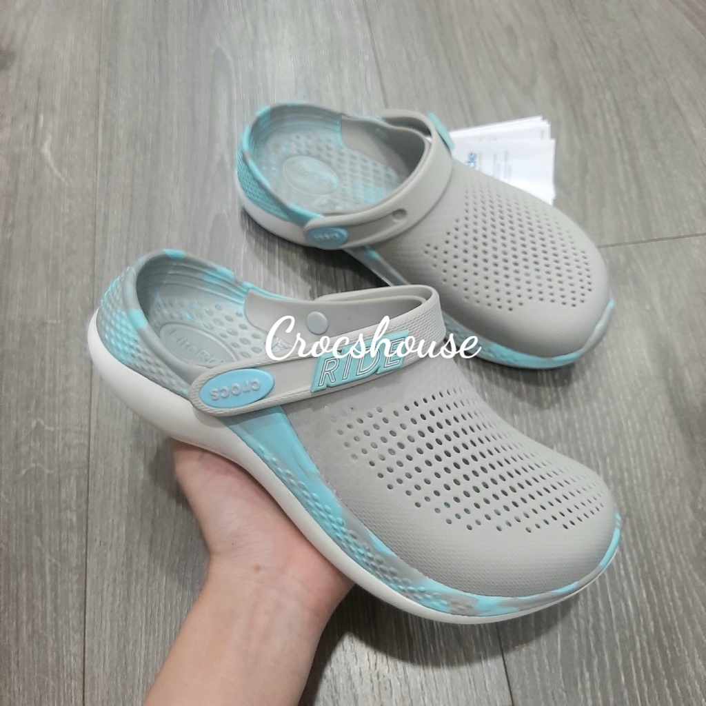 (Bảo hành) Dép sục crocs literide 2 unisex nhiều màu hàng cao cấp - crocs house ( Bảng màu 2) | BigBuy360 - bigbuy360.vn