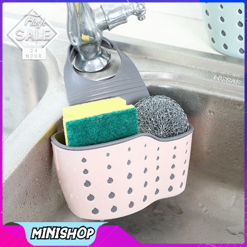 ( LOẠI DÀY ) Giỏ Đựng Đồ Rửa Chén 2 Lớp Model MINISHOP H123