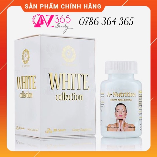 Viên Uống Trắng Da Cao Cấp WHITE Collection A+ Nutrition