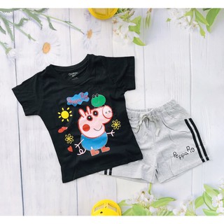 🍄 Bộ cotton xuất bé gái 17-35kg