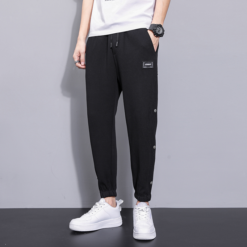 Quần Jogger Vải Lụa Lạnh Lưng Thun Co Giãn Thời Trang Năng Động