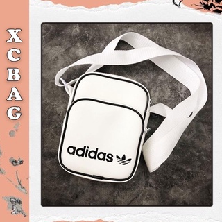 [Tặng Kính] Túi đeo chéo adidas nam nữ, chất da mềm dữ fom cực tốt, túi thể thao chống nước
