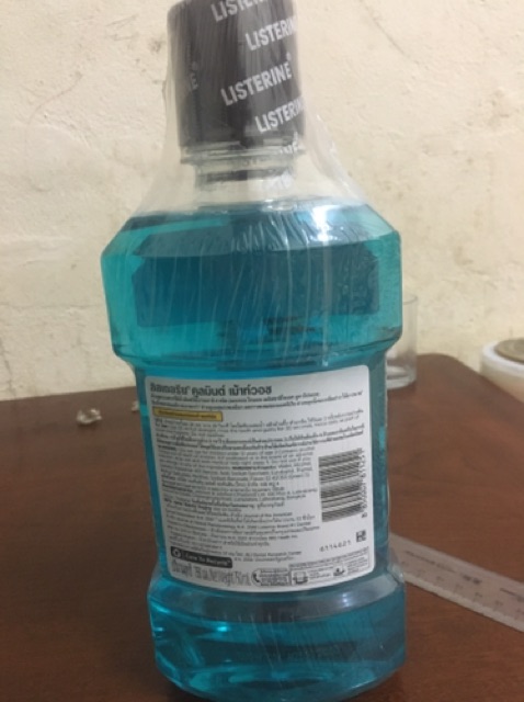 [FREESHIP 50K] COMBO Nước súc miệng diệt khuẩn LISTERINE COOL MINT 750ml + chai Listerine 250ml Thái Lan