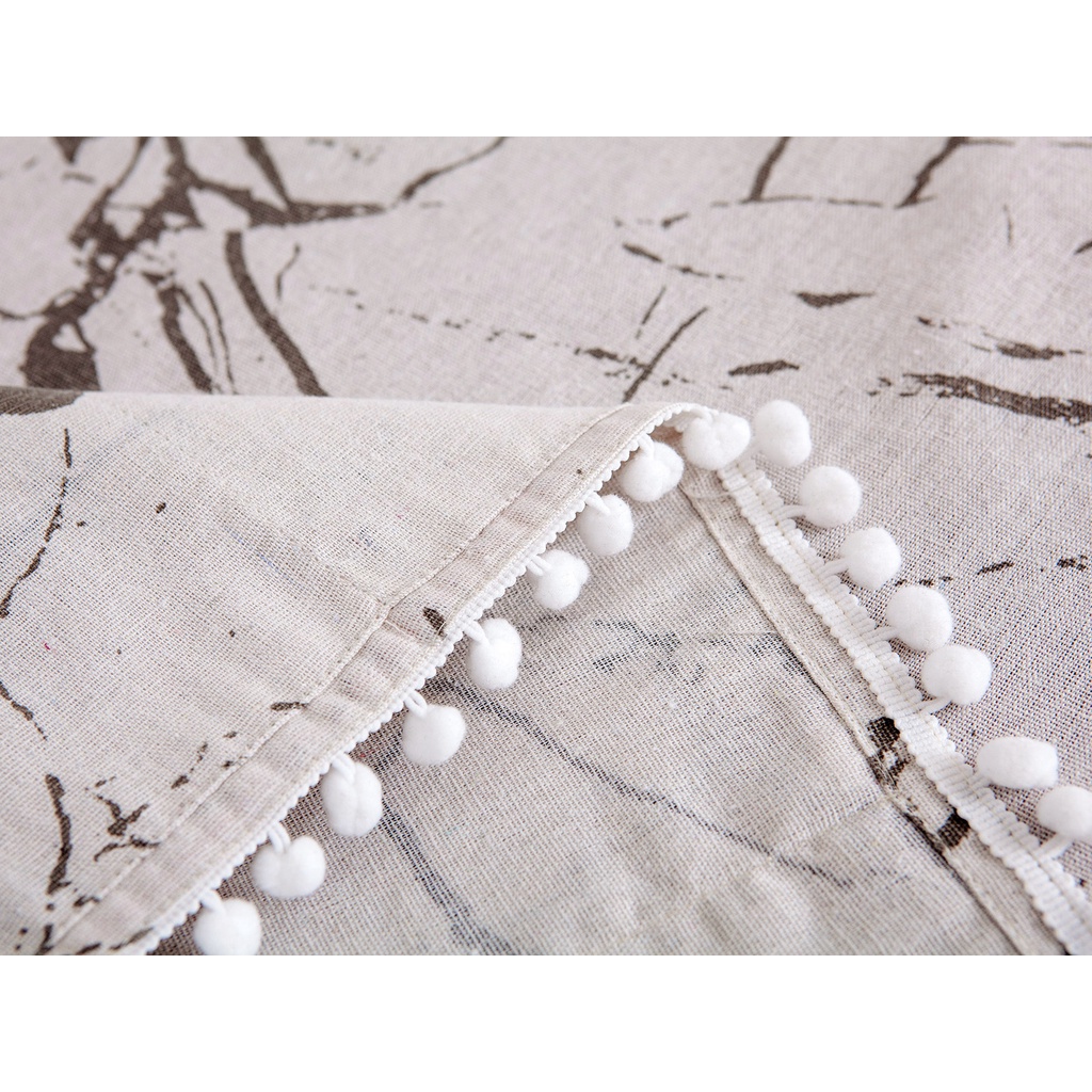 Tấm phủ máy giặt/ tủ lạnh/ lò vi sóng chống bụi bẩn họa tiết đá cẩm thạch độc đáo nhiều size trang trí nội thất