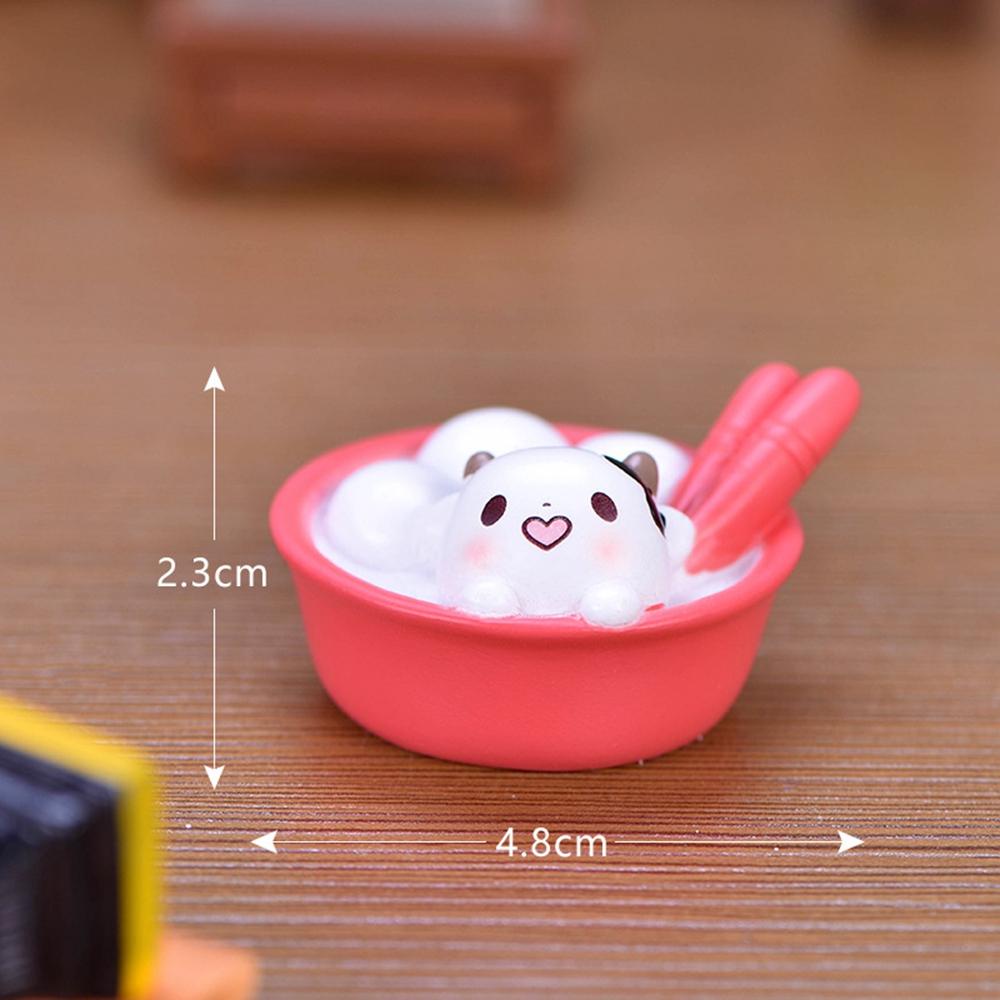 Mô Hình Chú Bò Sữa Bằng Nhựa Resin Độc Đáo Trang Trí Tiểu Cảnh
