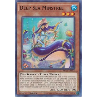 Thẻ bài Yugioh - TCG - Deep Sea Minstrel / MP21-EN051'