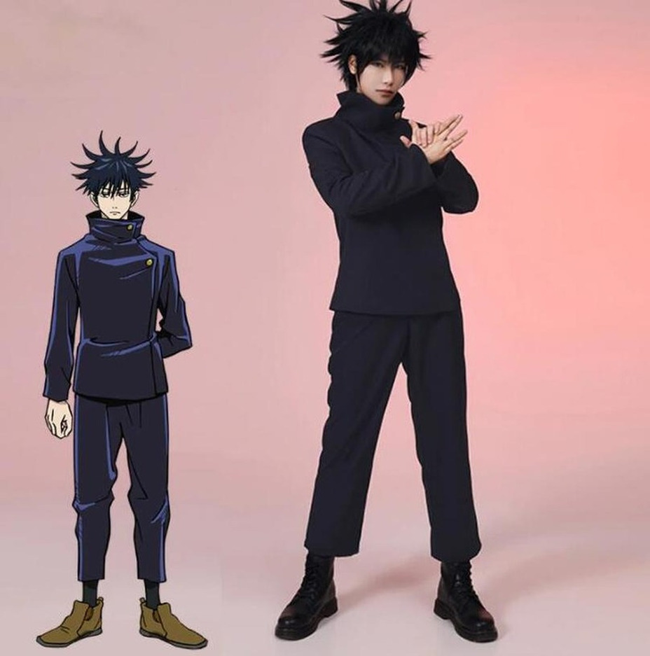 Bộ đồ hóa trang nhân vật MEGUMI Anime Jujutsu Kaisen Yuji Itadori Nobara Kugisaki Megmi Fushigero