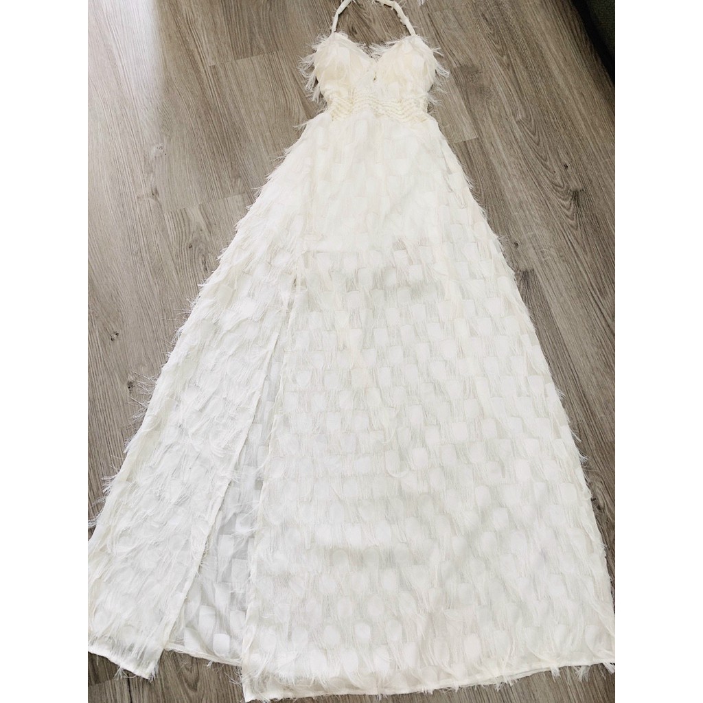 Đầm Maxi Lông Đi Biển Du Lịch Chụp Ảnh Sống Ảo Cực Sang Bin Sports MA013