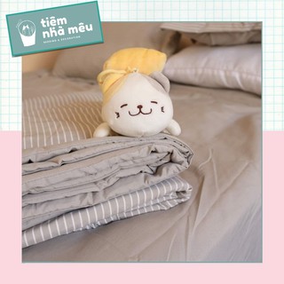SẢN PHẨM SET 4 MÓN CHĂN GA GỐI COTTON ĐŨI  MANG HƠI HƯỚNG 𝓑𝓪𝓼𝓲𝓬 ĐẾN TỪ 𝓜𝓾𝓳𝓲 NHẬT BẢN