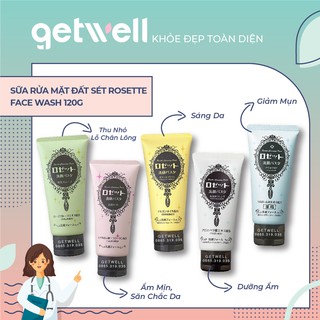 SỮA RỬA MẶT ĐẤT SÉT ROSETTE FACE WASH 120G