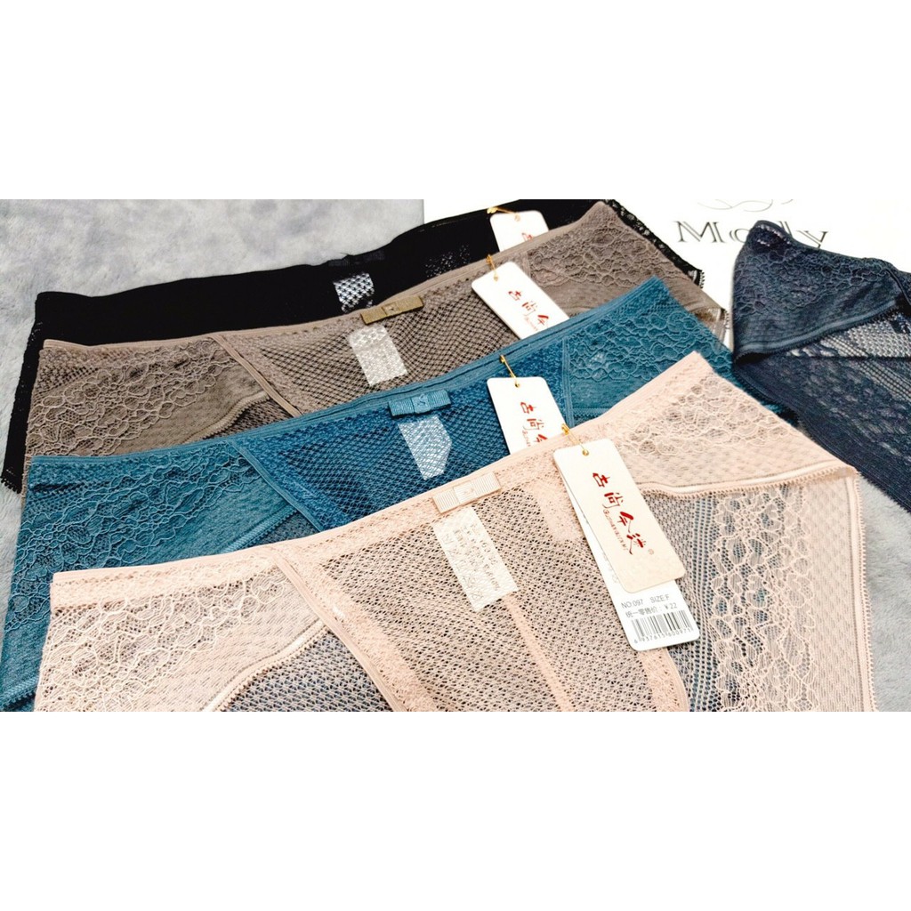 Quần lót nữ Combo 10 chiếc lót ren 097#  Kiểu dáng sexy, chất ren cao cấp.