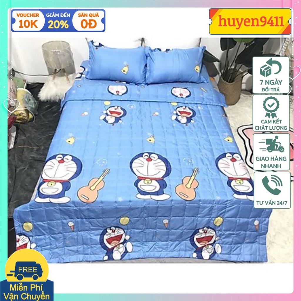 Chăn Hè Trần Bông 3 Lớp 1m8x2m, có sẵn tại kho hcm(doremon đàn)