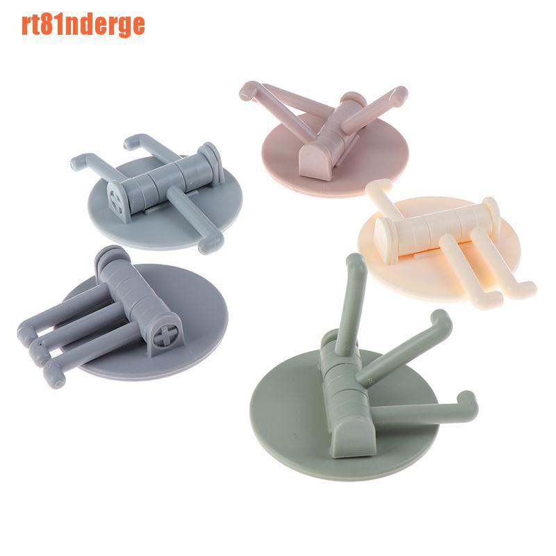 Móc Treo Đồ 3 Nhánh Dạng Xoay Sáng Tạo Cho Nhà Bếp Nhà Tắm