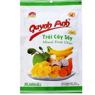 Trái cây sấy Quỳnh Anh gói 100g/ 250g