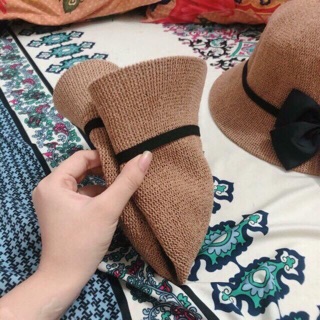 Mũ cói tiểu thư