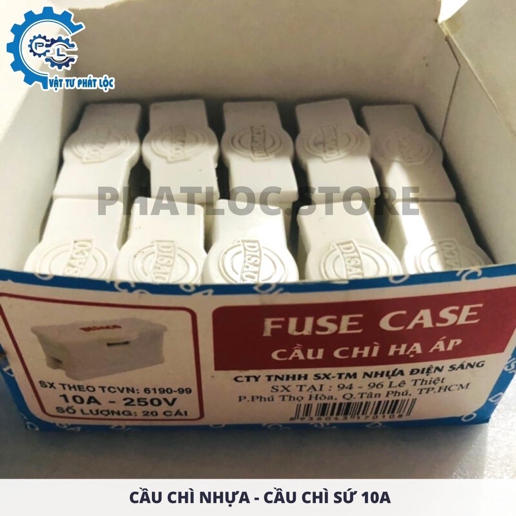 Cầu Chì Nhựa - Cầu Chì Sứ 10A - Cầu Chì Âm