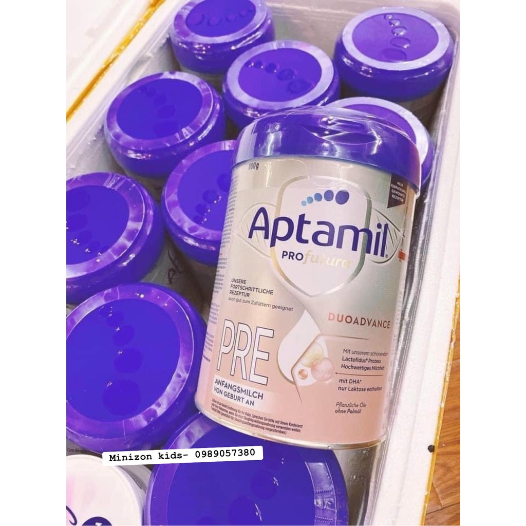 Sữa Aptamil Profutura Đức Pre,1,2 hộp 800g Cho Bé
