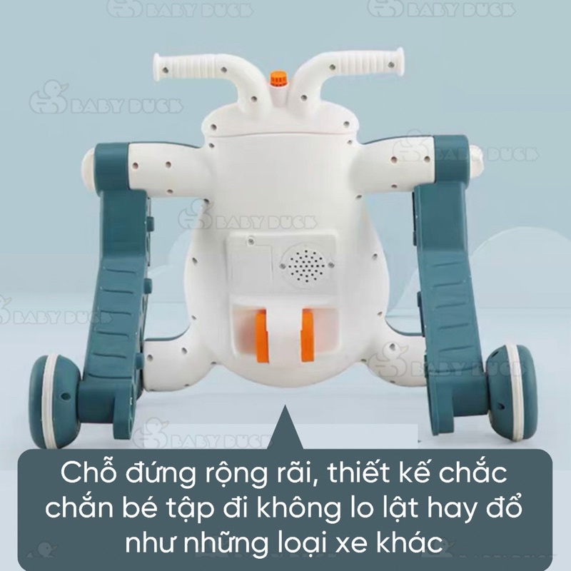 XE TẬP ĐI 3 TRONG 1 KIÊM XE CHÒI CHÂN VÀ XE SCOOTER CHO BÉ MS3605909