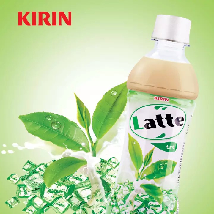 Trà sữa Kirin Latte 345ml (vị đào, vị dâu, vị trà xanh, vị mãng cầu) - 1026083/ 1026084/ 1026085/ 1026086