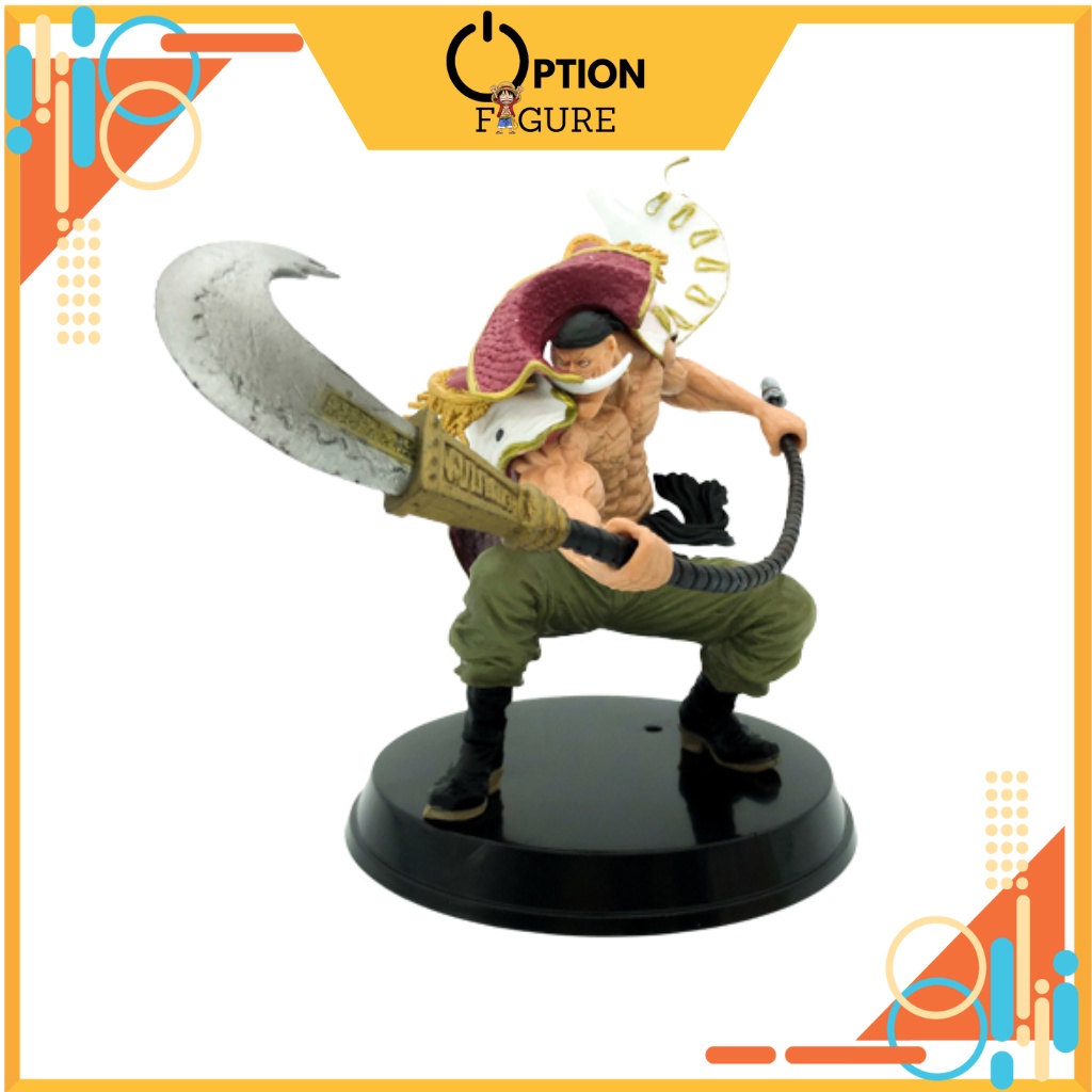 Mô Hình One Piece Râu Trắng cầm đao 21cm anime, Figure Option Bố Già Râu Trắng 21cm trong One Piece ngầu vua hải tặc