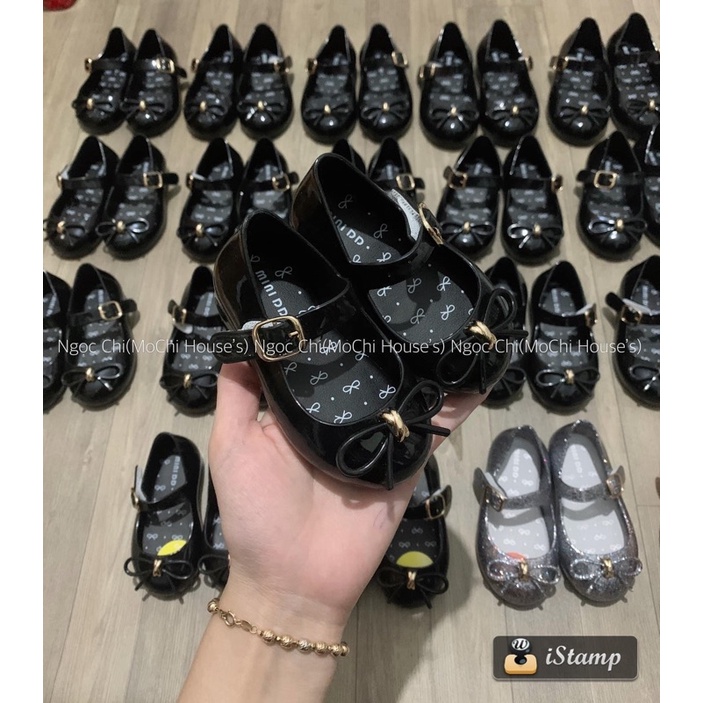 Giày nơ chuẩn hãng MINI DD siêu xinh cho bé gái