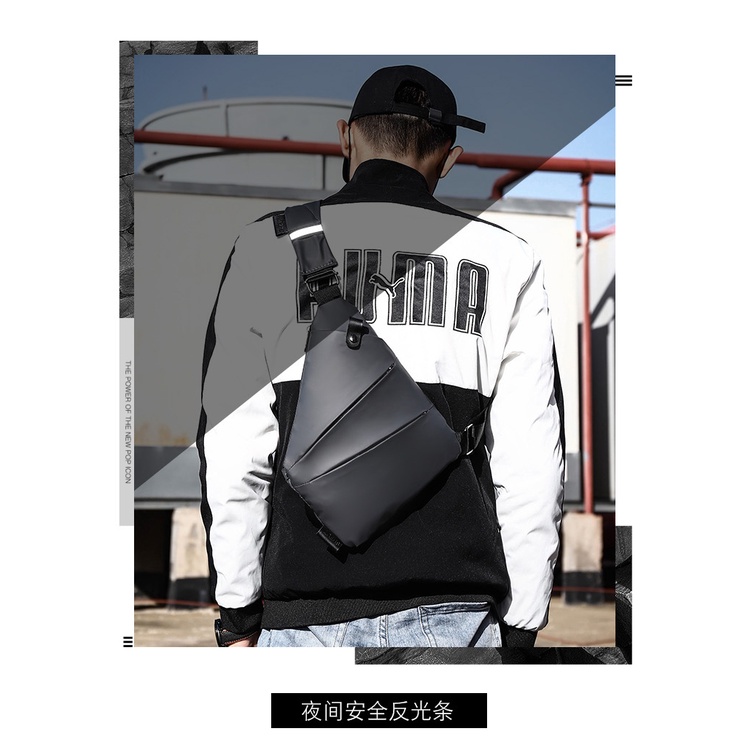 Túi Đeo Chéo Ngực Siêu Nhẹ Chống Trộm Cho Nam