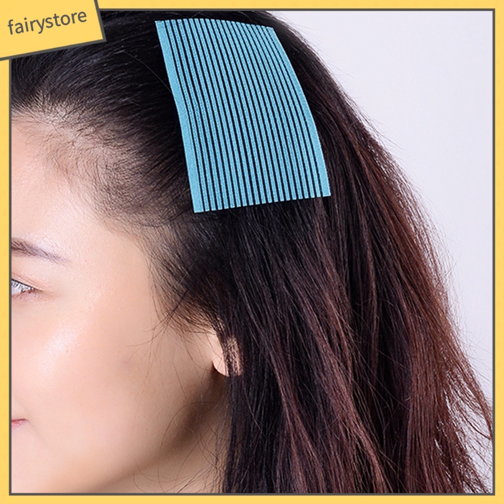 (Hàng Mới Về) Gói 100 Miếng Dán Tóc Bản Rộng Bằng Nhựa Mềm Cho Nữ