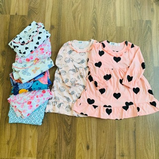 Set 3 váy H&M cho bé gái