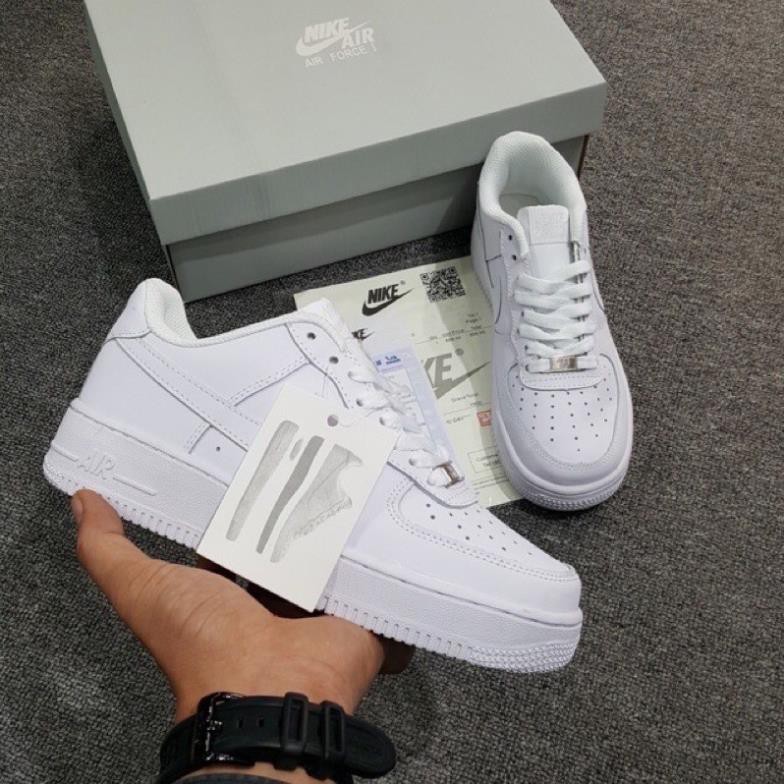 [ Chuẩn 11-Fullbox ] Air Force 1 trắng nam nữ siêu đẹp, Giày AF1 trắng nam nữ