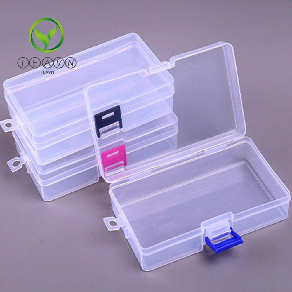 Hộp nhựa trong suốt hình vuông nhỏ tùy chọn kích thước dùng đựng thuốc