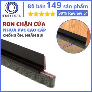 Ron Chặn Khe Cửa , Thanh Ron Sợi lông Dán Cửa PVC  - Cách Âm, Chắn Khe Ra Vào, Chống Côn Trùng