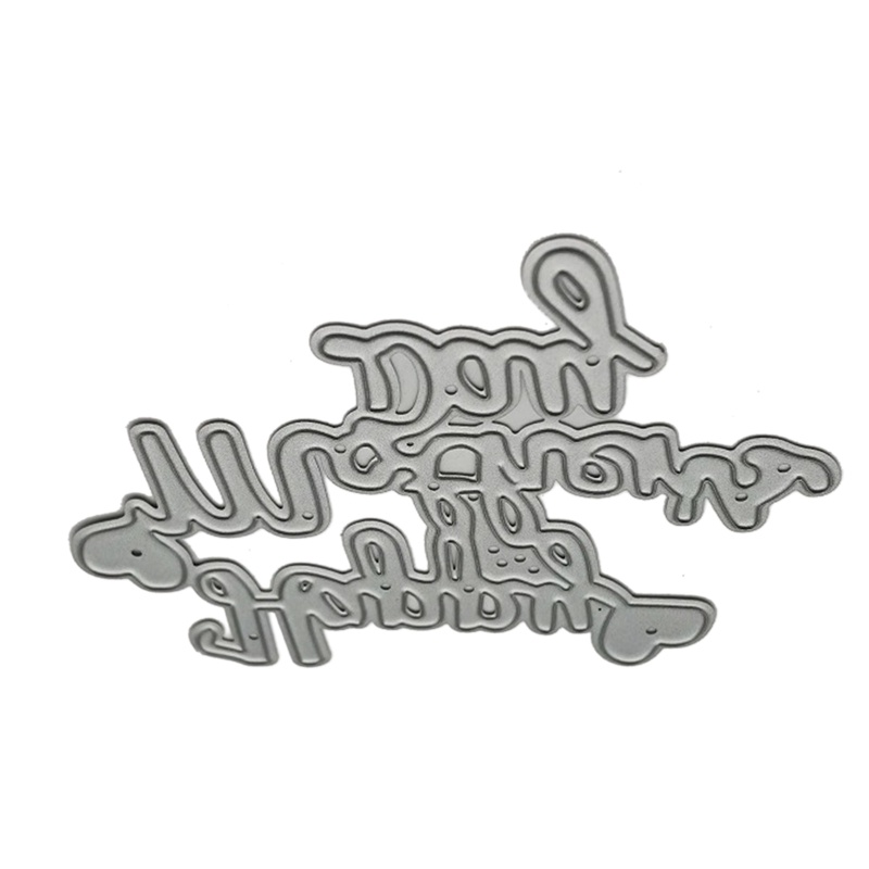 Khuôn Cắt Giấy Kim Loại Mẫu Happy Mother Day