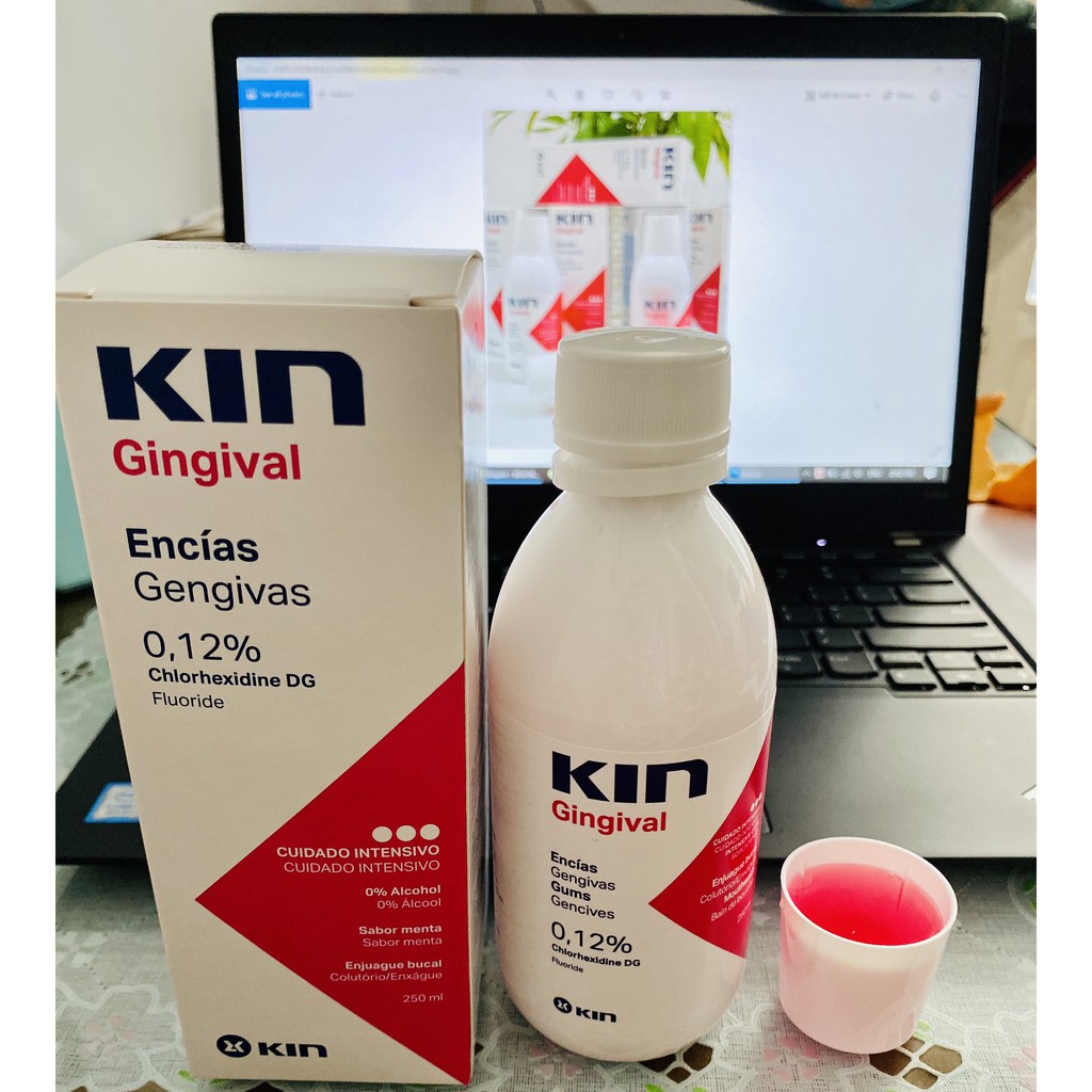 NƯỚC SÚC MIỆNG DIỆT KHUẨN KIN GINGIVAL 250 ML  - Nhập khẩu chính hãng