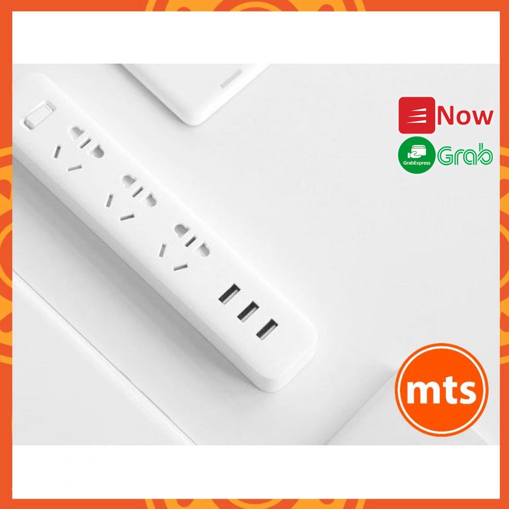 Ổ cắm điện thông minh Xiaomi Power Strip tích hợp 3 cổng sạc USB - Minh Tín Shop