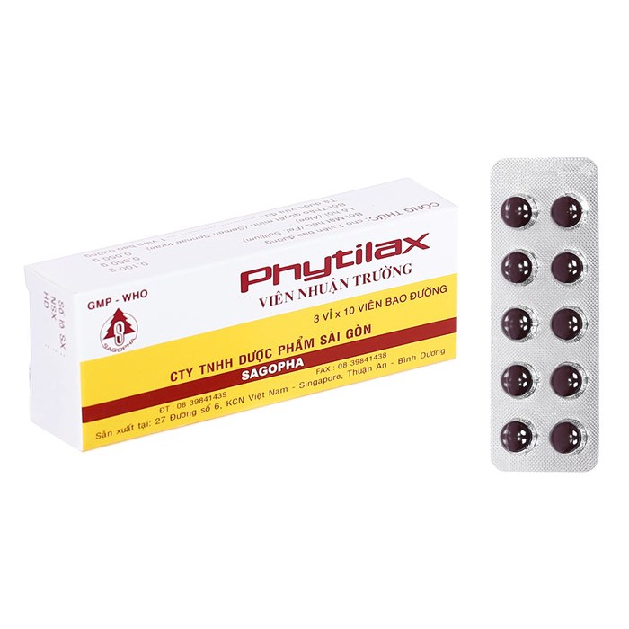 Viên uống Phytilax thông mật, nhuận trường, chống táo bón  - Đông Anh Pharmart