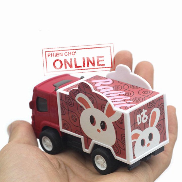 Xe Mô Hình Động Vật Hoạt Hình - Giao Ngẫu Nhiên