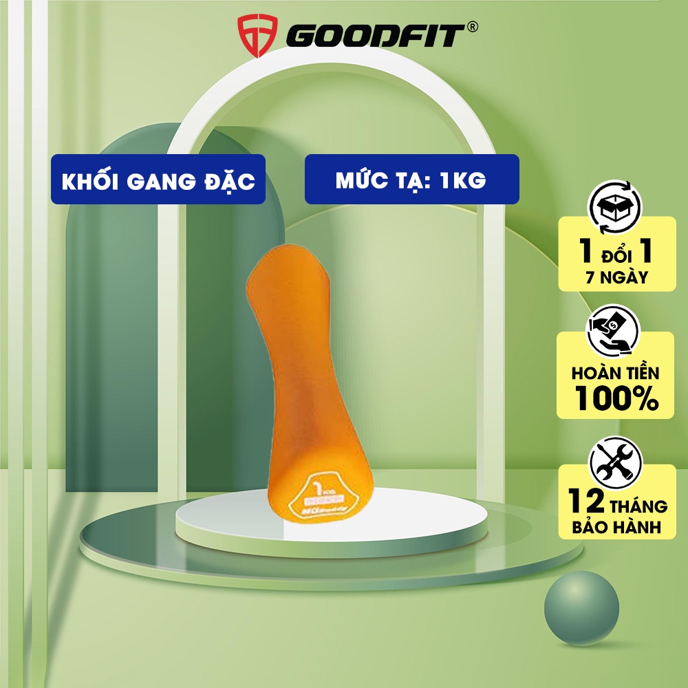 Tạ tay đơn 1kg tập thể hình cao cấp MDBuddy MD2021